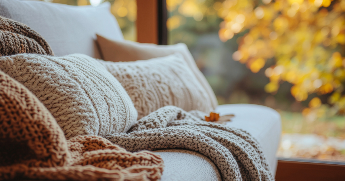 Upcycle Old Clothes into Cozy Fall Décor